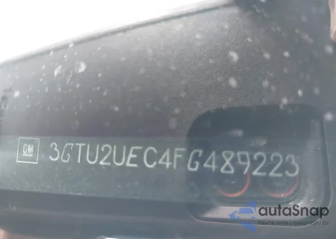 2015 GMC Sierra 1500 Sle from USA, damaged, VIN 3GTU2UEC4FG489223